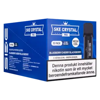 SKE Crystal PRO Pod Blueberry Cherry Blackberry 20 mg