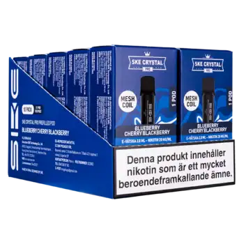 SKE Crystal PRO Pod Blueberry Cherry Blackberry 20 mg
