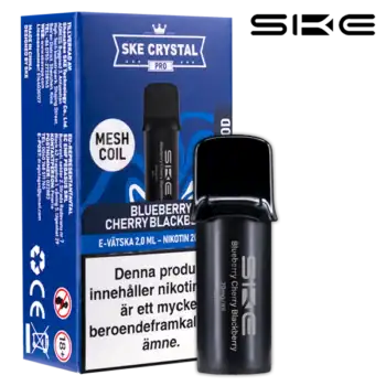 SKE Crystal PRO Pod Blueberry Cherry Blackberry 20 mg