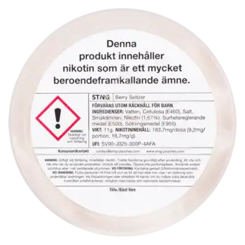 STNG Berry Seltzer 9,2 mg