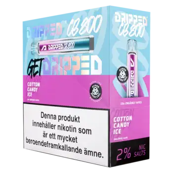 Dripped Crystal Bar Cotton Candy Ice 20 mg