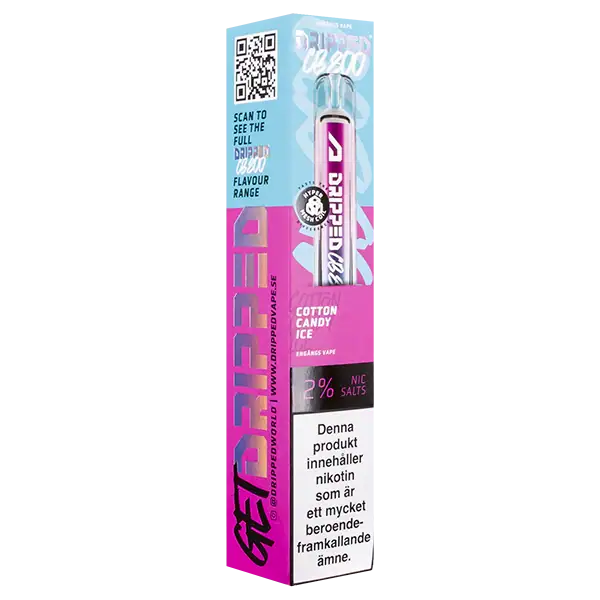 Dripped Crystal Bar Cotton Candy Ice 20 mg