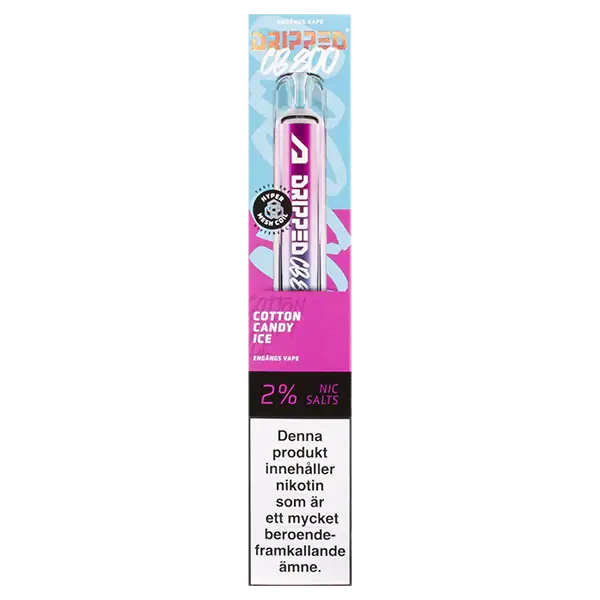 Dripped Crystal Bar Cotton Candy Ice 20 mg