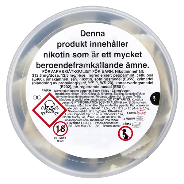 Maverick Berry Valley 12,5 mg