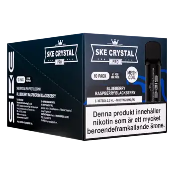 SKE Crystal PRO Pod Blueberry Raspberry Blackberry 20 mg