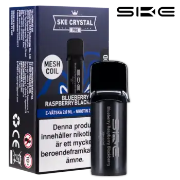 SKE Crystal PRO Pod Blueberry Raspberry Blackberry 20 mg
