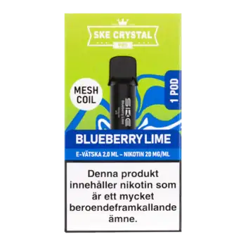 SKE Crystal PRO Pod Blueberry Lime 20 mg