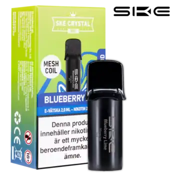 SKE Crystal PRO Pod Blueberry Lime 20 mg