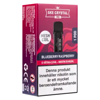 SKE Crystal PRO Pod Blueberry Raspberry 20 mg