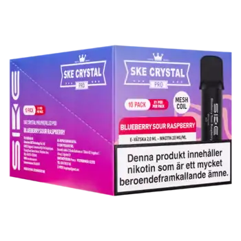SKE Crystal PRO Pod Blueberry Sour Raspberry 20 mg