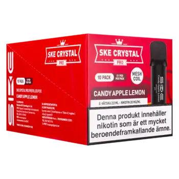 SKE Crystal PRO Pod Candy Apple Lemon 20 mg