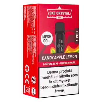 SKE Crystal PRO Pod Candy Apple Lemon 20 mg