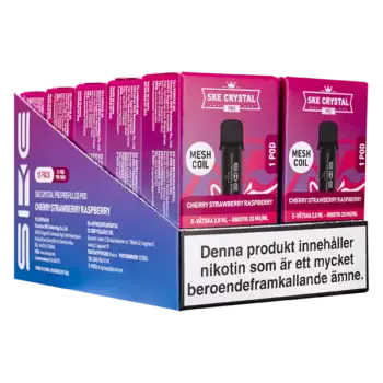 SKE Crystal PRO Pod Cherry Strawberry Raspberry 20 mg