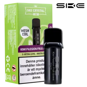 SKE Crystal PRO Pod Kiwi Passion Fruit Guava 20 mg