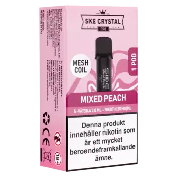 SKE Crystal PRO Pod Mixed Peach 20 mg