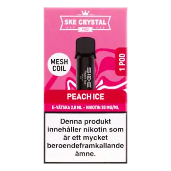 SKE Crystal PRO Pod Peach Ice 20 mg