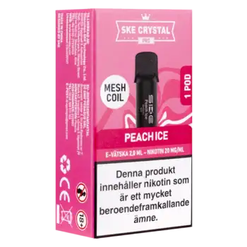 SKE Crystal PRO Pod Peach Ice 20 mg