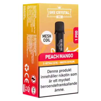 SKE Crystal PRO Pod Peach Mango 20 mg