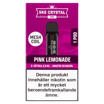 SKE Crystal PRO Pod Pink Lemonade 20 mg