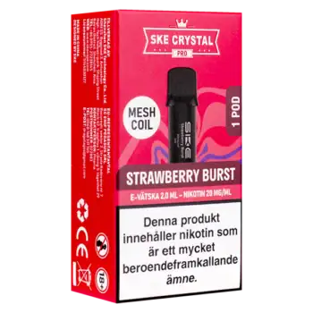 SKE Crystal PRO Pod Strawberry Burst 20 mg