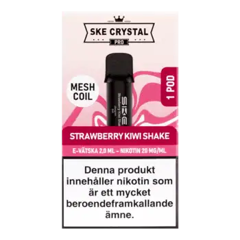 SKE Crystal PRO Pod Strawberry Kiwi Shake 20 mg
