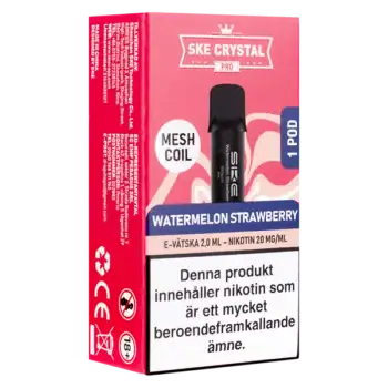 SKE Crystal PRO Pod Watermelon Strawberry 20 mg