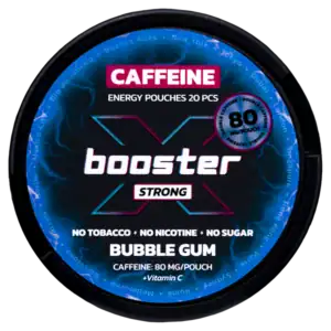 X-Booster Caffeine Bubble Gum 80 mg