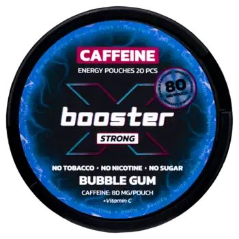 X-Booster Caffeine Bubble Gum 80 mg