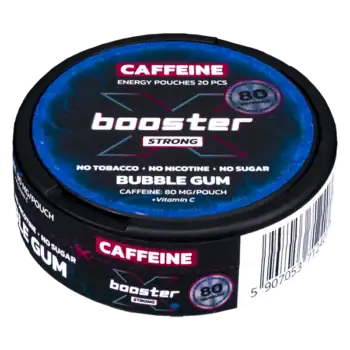 X-Booster Caffeine Bubble Gum 80 mg