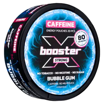 X-Booster Caffeine Bubble Gum 80 mg