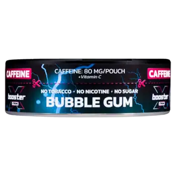 X-Booster Caffeine Bubble Gum 80 mg