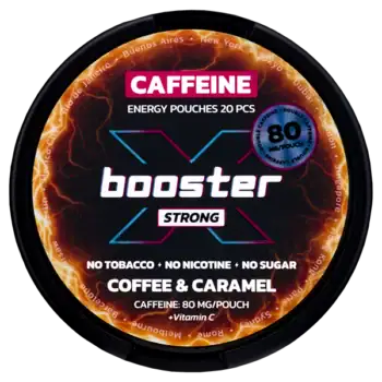 X-Booster Caffeine Coffee & Caramel 80 mg