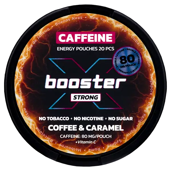 X-Booster Caffeine Coffee & Caramel 80 mg