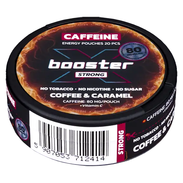X-Booster Caffeine Coffee & Caramel 80 mg