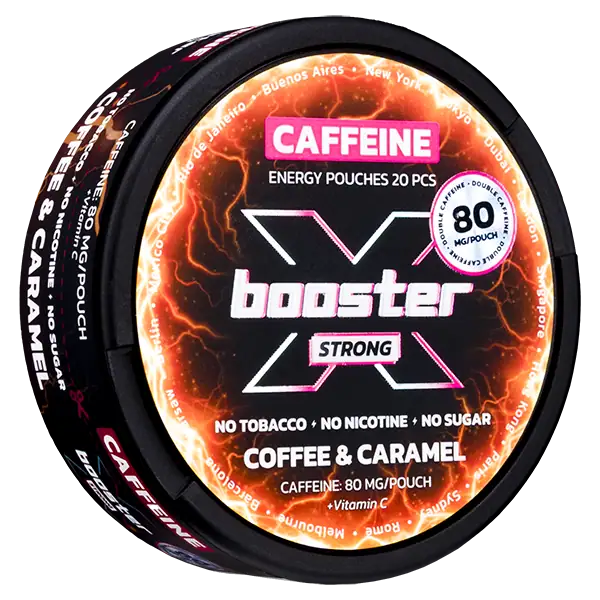 X-Booster Caffeine Coffee & Caramel 80 mg