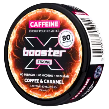X-Booster Caffeine Coffee & Caramel 80 mg