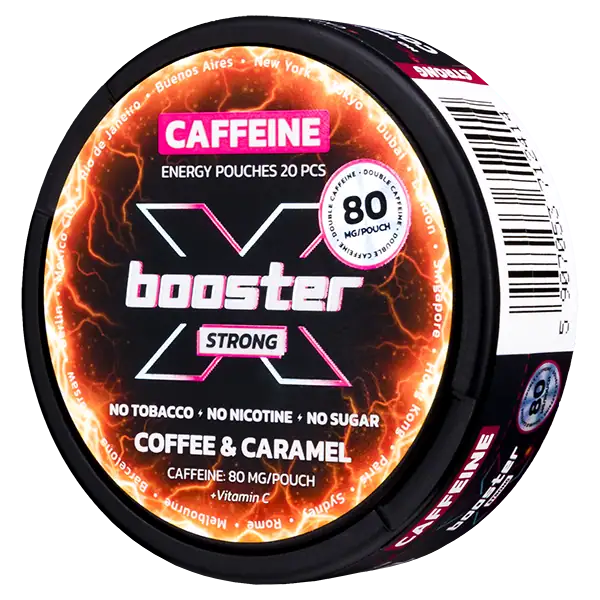 X-Booster Caffeine Coffee & Caramel 80 mg