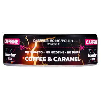 X-Booster Caffeine Coffee & Caramel 80 mg