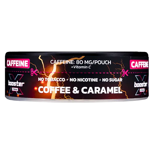 X-Booster Caffeine Coffee & Caramel 80 mg