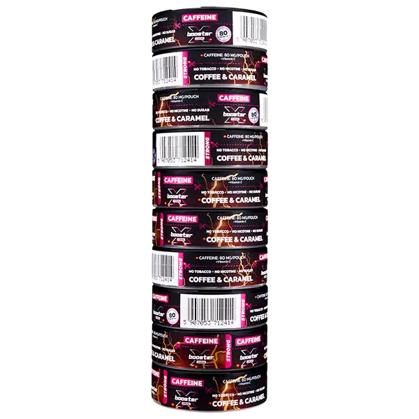 X-Booster Caffeine Coffee & Caramel 80 mg