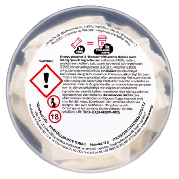 X-Booster Caffeine Energy Drink 80 mg