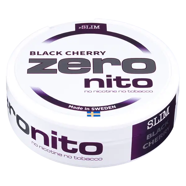 Zeronito Slim Black Cherry