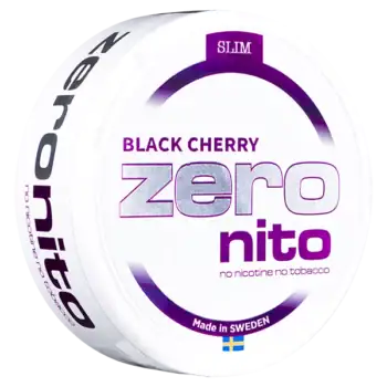 Zeronito Slim Black Cherry