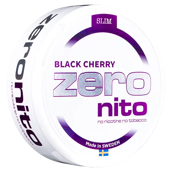 Zeronito Slim Black Cherry