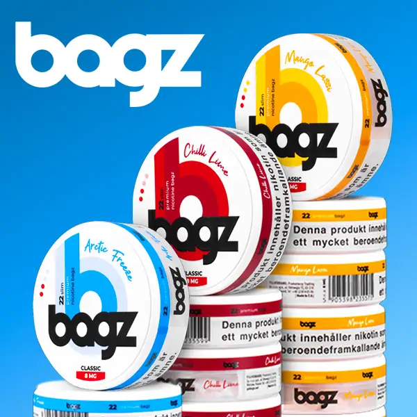 Bagz All White Nikotinpåsar