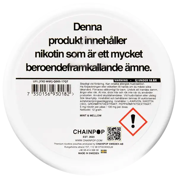 Chainpop Mint & Mellow 5 mg