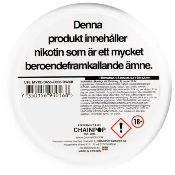 Chainpop Peppermint & Ice 11,4 mg