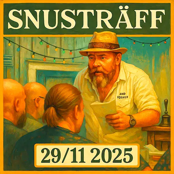 Snusträff | 29 November 2025