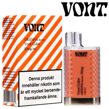 Vont Cube Gränna 20 mg