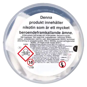 BJÖRN Frozen Mint 19,5 mg